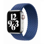 สายรัดนาฬิกาทอไนลอนแบบรอบเดียว สำหรับ Apple Watch Series 6 & SE & 5 & 4 40mm / 3 & 2 & 1 38mm, S, M, L