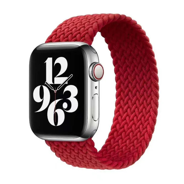 สายรัดนาฬิกาทอไนลอนแบบรอบเดียว สำหรับ Apple Watch Series 6 & SE & 5 & 4 40mm / 3 & 2 & 1 38mm, S, M, L