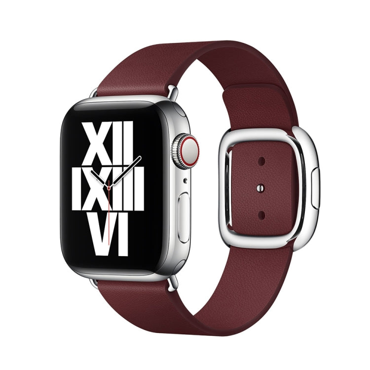 สายรัดนาฬิกาหนังสไตล์โมเดิร์น สำหรับ Apple Watch 42mm / 41mm / 40mm / 38mm
