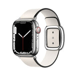 สายรัดนาฬิกาหนังสไตล์โมเดิร์น สำหรับ Apple Watch 42mm / 41mm / 40mm / 38mm