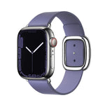 สายรัดนาฬิกาหนังสไตล์โมเดิร์น สำหรับ Apple Watch 49mm / 46mm / 45mm / 44mm / 42mm, สำหรับ Apple Watch Ultra 49mm / Series 8&7 45mm / SE 2&6&SE&5&4 44mm / 3&2&1 42mm