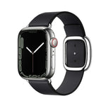 สายรัดนาฬิกาหนังสไตล์โมเดิร์น สำหรับ Apple Watch 49mm / 46mm / 45mm / 44mm / 42mm, สำหรับ Apple Watch Ultra 49mm / Series 8&7 45mm / SE 2&6&SE&5&4 44mm / 3&2&1 42mm