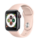 นาฬิกาอัจฉริยะบลูทูธหน้าจอ TFT 1.4 นิ้ว รุ่น H55Pro รองรับการตรวจจับการนอน / ตรวจวัดอัตราการเต้นหัวใจ / ตรวจวัดความดันโลหิต สไตล์: สายซิลิโคน, สไตล์: สายซิลิโคน(สีเขียว), สไตล์: สายซิลิโคน(สีน้ำเงินเข้ม), สไตล์: สายซิลิโคน(สีชมพู)