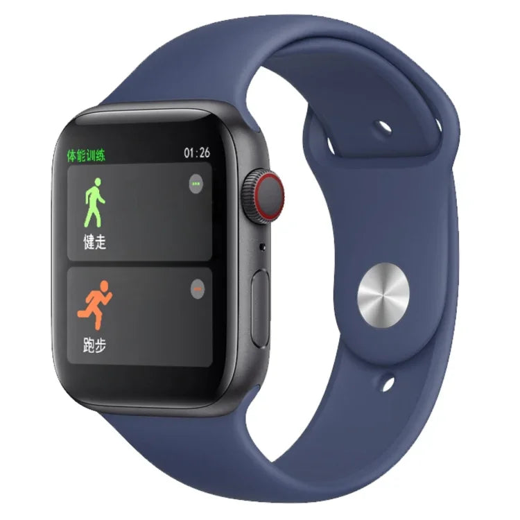 นาฬิกาอัจฉริยะบลูทูธหน้าจอ TFT 1.4 นิ้ว รุ่น H55Pro รองรับการตรวจจับการนอน / ตรวจวัดอัตราการเต้นหัวใจ / ตรวจวัดความดันโลหิต สไตล์: สายซิลิโคน, สไตล์: สายซิลิโคน(สีเขียว), สไตล์: สายซิลิโคน(สีน้ำเงินเข้ม), สไตล์: สายซิลิโคน(สีชมพู)