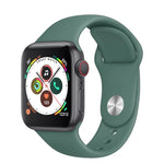 นาฬิกาอัจฉริยะบลูทูธหน้าจอ TFT 1.4 นิ้ว รุ่น H55Pro รองรับการตรวจจับการนอน / ตรวจวัดอัตราการเต้นหัวใจ / ตรวจวัดความดันโลหิต สไตล์: สายซิลิโคน, สไตล์: สายซิลิโคน(สีเขียว), สไตล์: สายซิลิโคน(สีน้ำเงินเข้ม), สไตล์: สายซิลิโคน(สีชมพู)
