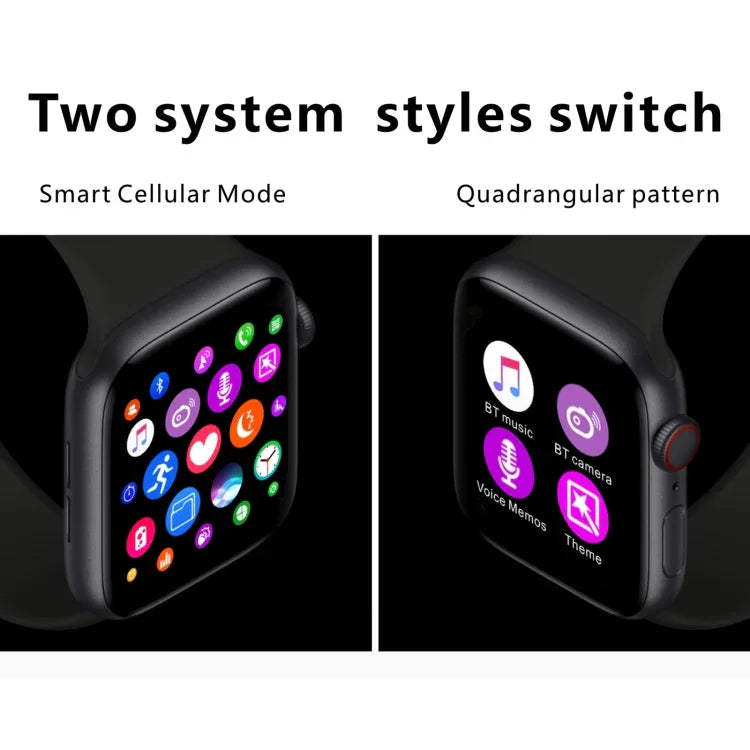 นาฬิกาอัจฉริยะบลูทูธหน้าจอ TFT 1.4 นิ้ว รุ่น H55Pro รองรับการตรวจจับการนอน / ตรวจวัดอัตราการเต้นหัวใจ / ตรวจวัดความดันโลหิต สไตล์: สายเหล็ก, สไตล์: สายเหล็ก(สีดำ), สไตล์: สายเหล็ก(สีเงิน)