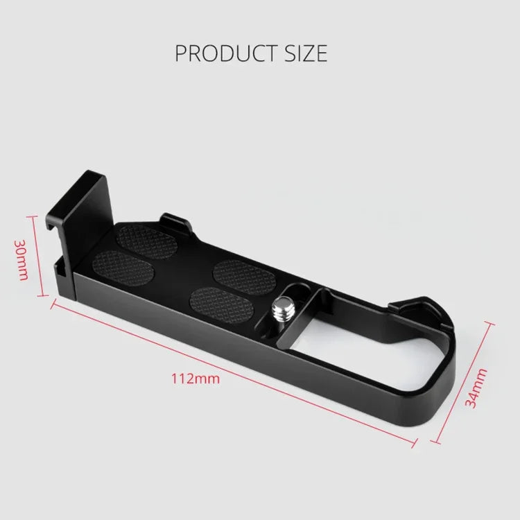 แผ่นขยายกล้อง YELANGU CL9 L Plate สำหรับ Canon G7X2/ G7X23, CL9 สำหรับ Canon G7X2