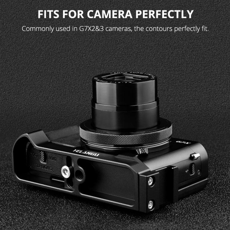 แผ่นขยายกล้อง YELANGU CL9 L Plate สำหรับ Canon G7X2/ G7X23, CL9 สำหรับ Canon G7X2