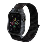 สายรัดข้อมือไนลอนสำหรับ Apple Watch Series 6 & SE & 5 & 4 ขนาด 40mm / 3 & 2 & 1 ขนาด 38mm, สำหรับ Apple Watch Series 7 ขนาด 41mm / 6 & SE & 5 & 4 ขนาด 40mm / 3 & 2 & 1 ขนาด 38mm