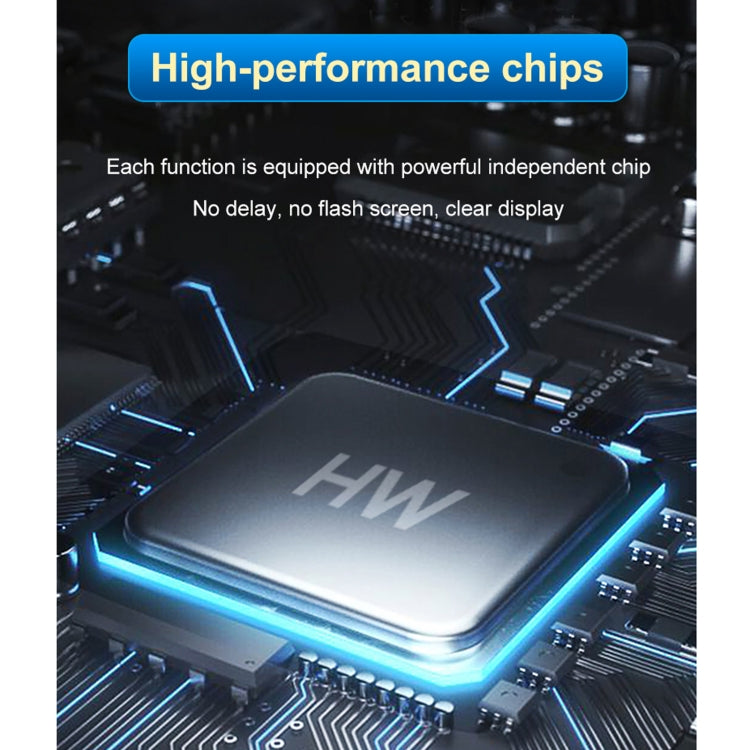 อะแดปเตอร์แปลง HW-6002 2-in-1 Type-C / USB-C เป็น HDMI + VGA, รุ่น HW-6002