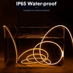 CJ-1206 ไฟเส้น LED นีออนซิลิโคนกันน้ำ IP65 12V 6A 5 เมตร, ปลั๊กสหรัฐอเมริกา