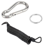 RV Trailer Spring Safety Rope Breakaway Cable, M8 x 80mm