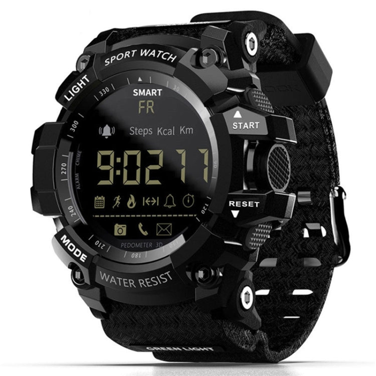 นาฬิกาอัจฉริยะ Lokmat MK16 หน้าจอ LCD กันน้ำ 50 ม. รองรับการแจ้งเตือนข้อมูล / ควบคุมกล้องระยะไกล / ตรวจจับการเคลื่อนไหวเดิน
