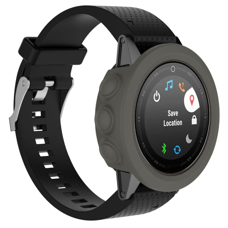 Solid Color Silicone Watch Protective Case, For Garmin Fenix 5S, For Garmin Fenix 5X
