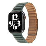 สายหนังแบบห่วงสำหรับ Apple Watch Series 6 & SE & 5 & 4 40mm / 3 & 2 & 1 38mm, สำหรับ Apple Watch Series 7 41mm / 6 & SE & 5 & 4 40mm / 3 & 2 & 1 38mm