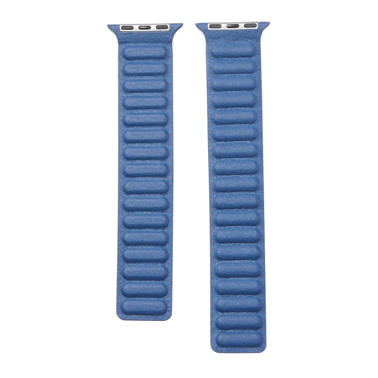 สายหนังแบบห่วงสำหรับ Apple Watch Series 6 & SE & 5 & 4 44mm / 3 & 2 & 1 42mm, สำหรับ Apple Watch Series 7 45mm / 6 & SE & 5 & 4 44mm / 3 & 2 & 1 42mm