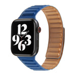 สายหนังแบบห่วงสำหรับ Apple Watch Series 6 & SE & 5 & 4 44mm / 3 & 2 & 1 42mm, สำหรับ Apple Watch Series 7 45mm / 6 & SE & 5 & 4 44mm / 3 & 2 & 1 42mm