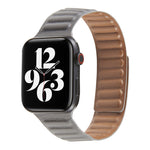 สายหนังแบบห่วงสำหรับ Apple Watch Series 6 & SE & 5 & 4 44mm / 3 & 2 & 1 42mm, สำหรับ Apple Watch Series 7 45mm / 6 & SE & 5 & 4 44mm / 3 & 2 & 1 42mm