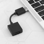สายต่อขยาย HDMI 4K ตัวผู้เป็นตัวเมีย หมุนได้ ชุบทอง