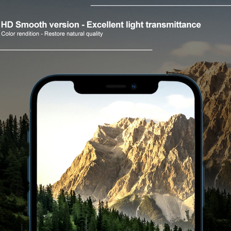 ฟิล์มไฮโดรเจลปกป้องหน้าจอโค้งเต็มจอ 0.15 มม. IMAK 2 ชิ้น สำหรับ iPhone 12 Pro Max