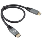 สาย HDMI2.1 8K 120Hz ความละเอียดสูงแบบไดนามิก, ความยาว 50 ซม., 1.5 ม., 2 ม., 3 ม., 5 ม.