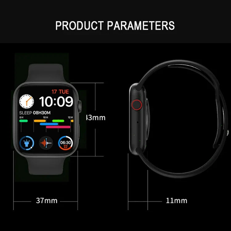 DW35PRO สมาร์ตวอทช์หน้าจอสี 1.75 นิ้ว กันน้ำมาตรฐาน IPX7 รองรับการรับสายและปฏิเสธสายบลูทูธ / ตรวจวัดการนอนหลับ / ตรวจวัดอัตราการเต้นของหัวใจ สไตล์: สายซิลิโคน, สายซิลิโคน(สีแดง), สายซิลิโคน(สีขาว), สายซิลิโคน(สีชมพู), สายซิลิโคน(สีน้ำเงิน)