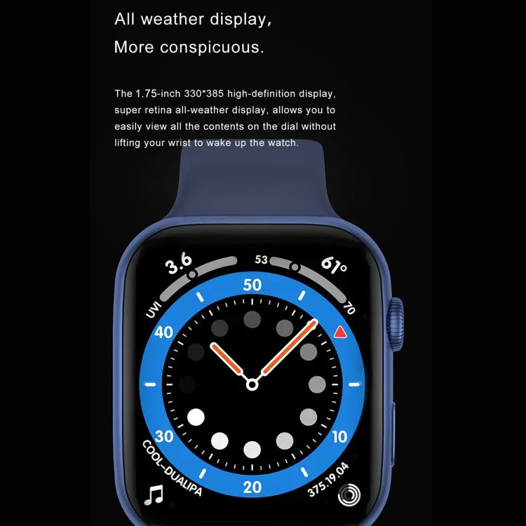 DW35PRO สมาร์ตวอทช์หน้าจอสี 1.75 นิ้ว กันน้ำมาตรฐาน IPX7 รองรับการรับสายและปฏิเสธสายบลูทูธ / ตรวจวัดการนอนหลับ / ตรวจวัดอัตราการเต้นของหัวใจ สไตล์: สายซิลิโคน, สายซิลิโคน(สีแดง), สายซิลิโคน(สีขาว), สายซิลิโคน(สีชมพู), สายซิลิโคน(สีน้ำเงิน)