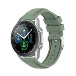 For Samsung Galaxy Watch 3 41mm / Active2 / Active / Gear Sport 20mm Silicone Replacement Strap Watchband, For Samsung Galaxy Watch 3 41mm