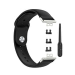 For Huawei Watch Fit 18mm Back Buckle Style Silicone Solid Color Replacement Strap Watchband, EDA001311001A, EDA001311001B, EDA001311001C, EDA001311001D, EDA001311001E, EDA001311001F, EDA001311001G, EDA001311001H, EDA001311001I, EDA001311001J