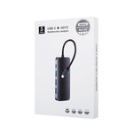 แท่นเชื่อมต่อ Remax RU-U5 5-in-1 Type-C / USB-C อเนกประสงค์