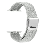 Braided + Stainless Steel Replacement Watchbands For Apple Watch Series 6 & SE & 5 & 4 40mm / 3 & 2 & 1 38mm, For Apple Watch Series 7 41mm / 6 & SE & 5 & 4 40mm, For Apple Watch Series 8&7 41mm / SE 2&6&SE&5&4 40mm / 3&2&1 38mm                        ...