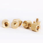 BEXIN LS082 สกรูแปลงเกลียวเมีย 3/8 นิ้ว เป็นเกลียวผู้ 1/4 นิ้ว 2 ชิ้น, LS082