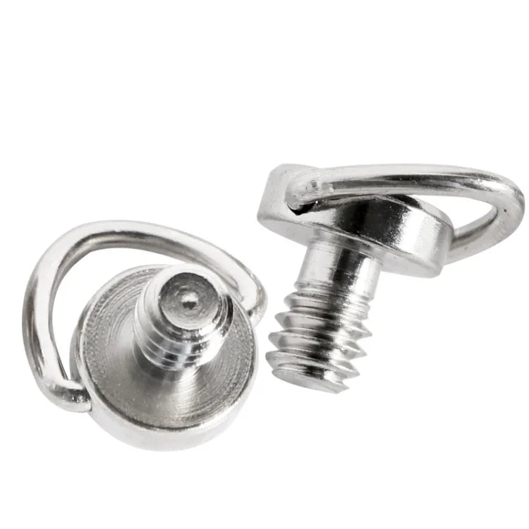BEXIN LS076 สกรูแผ่นปลดเร็ว 1/4 นิ้ว -20 อะแดปเตอร์เมานต์ 2 ชิ้น, LS076