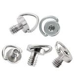 BEXIN LS076 สกรูแผ่นปลดเร็ว 1/4 นิ้ว -20 อะแดปเตอร์เมานต์ 2 ชิ้น, LS076