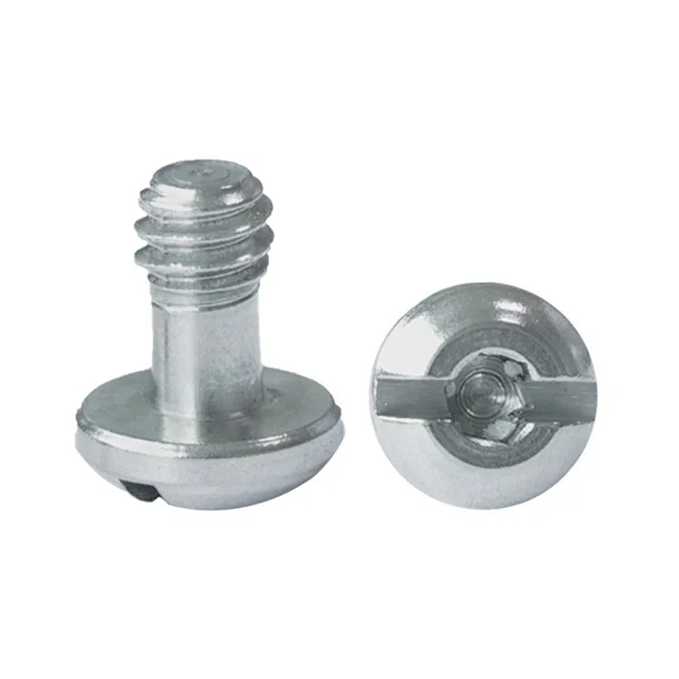 BEXIN LS085 แผ่นปลดเร็ว 1/4 นิ้ว -20 นิ้ว พร้อมสกรูอะแดปเตอร์ 2 ชิ้น, LS085