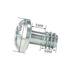 BEXIN LS085 แผ่นปลดเร็ว 1/4 นิ้ว -20 นิ้ว พร้อมสกรูอะแดปเตอร์ 2 ชิ้น, LS085
