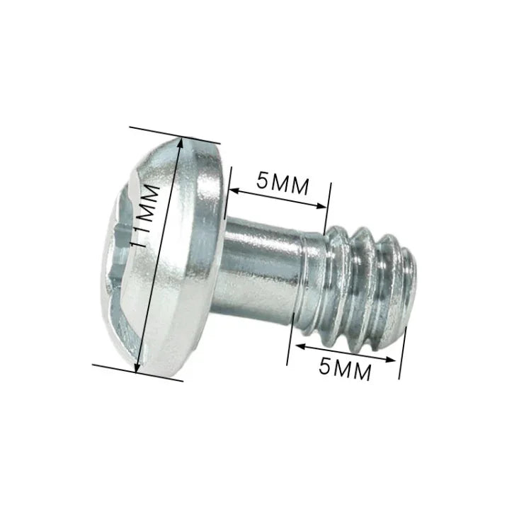 BEXIN LS085 แผ่นปลดเร็ว 1/4 นิ้ว -20 นิ้ว พร้อมสกรูอะแดปเตอร์ 2 ชิ้น, LS085