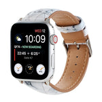 สายหนังพิมพ์ลายสไตล์ชาติพันธุ์หินอ่อน สำหรับ Apple Watch Series 6 & SE &, 5 & 4 ขนาด 44 มม. / 3 & 2 & 1 ขนาด 42 มม., 5 & 4 ขนาด 40 มม. / 3 & 2 & 1 ขนาด 38 มม.
