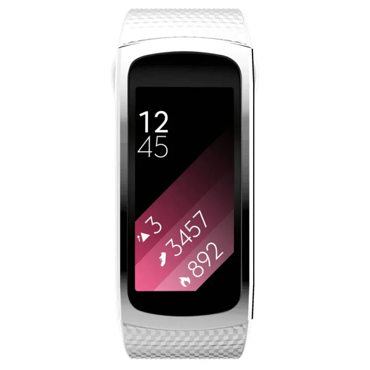 สายรัดข้อมือซิลิโคนสำหรับ Samsung Gear Fit2 Pro, ขนาด S, L