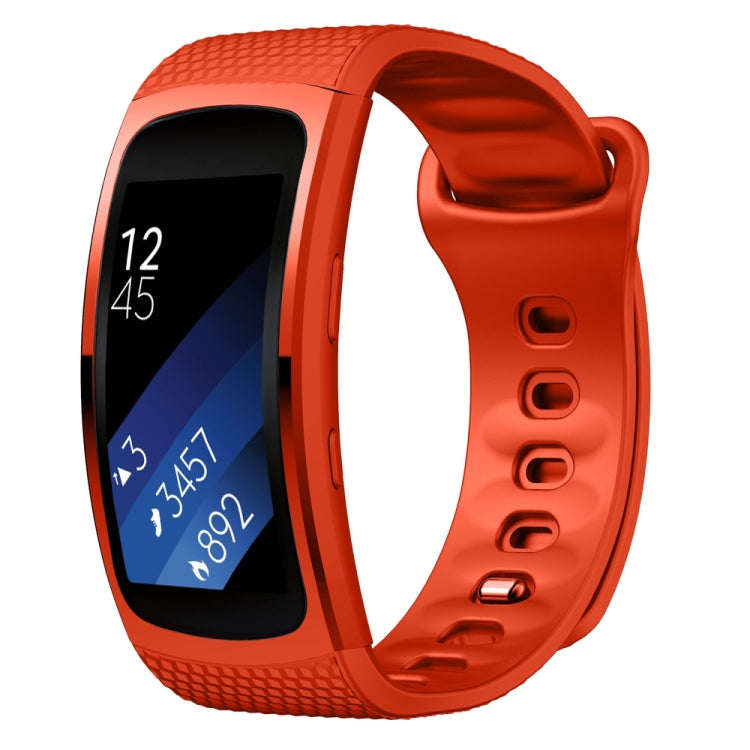 สายรัดข้อมือซิลิโคนสำหรับ Samsung Gear Fit2 Pro, ขนาด S, L