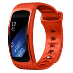 สายรัดข้อมือซิลิโคนสำหรับ Samsung Gear Fit2 Pro, ขนาด S, L