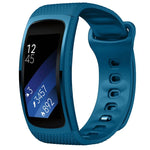 สายรัดข้อมือซิลิโคนสำหรับ Samsung Gear Fit2 Pro, ขนาด S, L