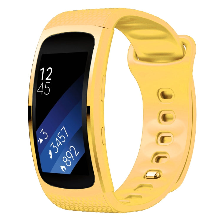 สายรัดข้อมือซิลิโคนสำหรับ Samsung Gear Fit2 Pro, ขนาด S, L