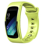สายรัดข้อมือซิลิโคนสำหรับ Samsung Gear Fit2 Pro, ขนาด S, L