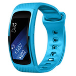 สายรัดข้อมือซิลิโคนสำหรับ Samsung Gear Fit2 Pro, ขนาด S, L