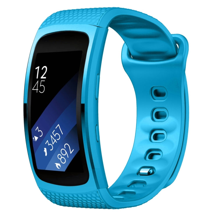 สายรัดข้อมือซิลิโคนสำหรับ Samsung Gear Fit2 Pro, ขนาด S, L