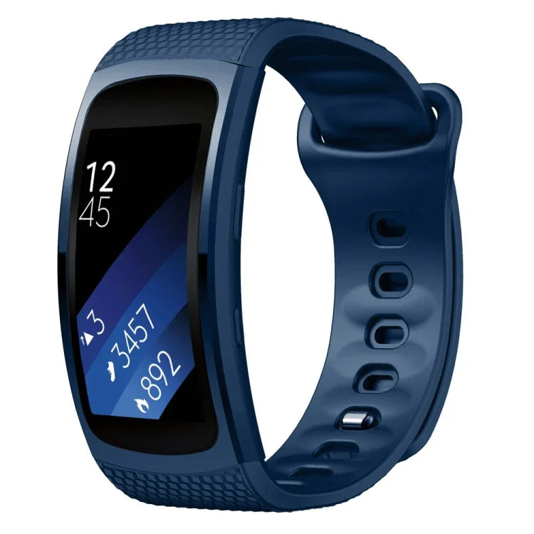 สายรัดข้อมือซิลิโคนสำหรับ Samsung Gear Fit2 Pro, ขนาด S, L