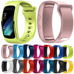 สายรัดข้อมือซิลิโคนสำหรับ Samsung Gear Fit2 Pro, ขนาด S, L