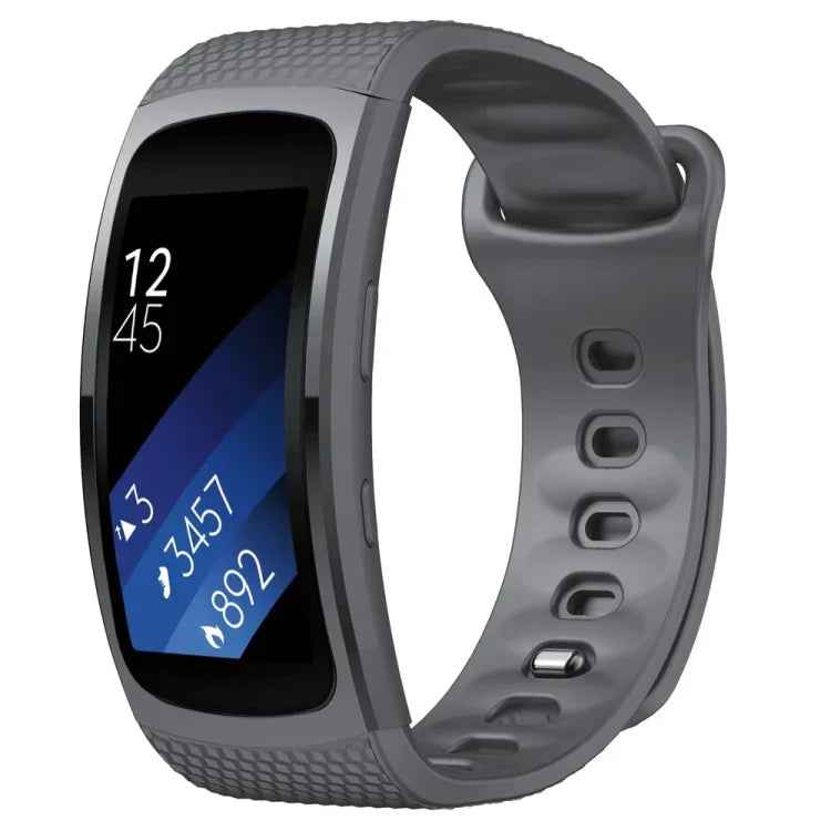 สายรัดข้อมือซิลิโคนสำหรับ Samsung Gear Fit2 Pro, ขนาด S, L
