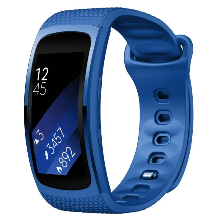 สายรัดข้อมือซิลิโคนสำหรับ Samsung Gear Fit2 Pro, ขนาด S, L